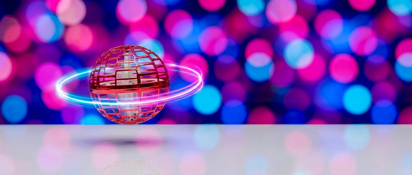 ShaggyFlex™ Orb Ball – LED Hand-Controlled Flying Toy