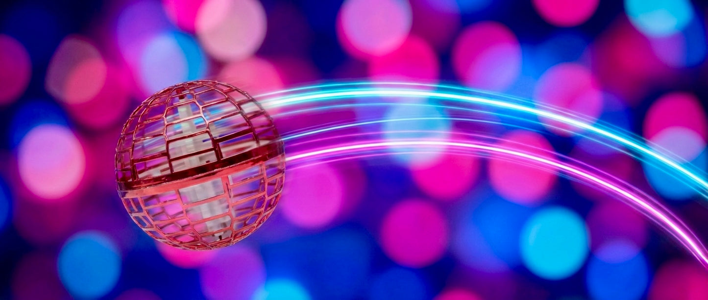 ShaggyFlex™ Orb Ball – LED Hand-Controlled Flying Toy